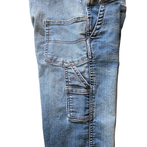 OshKosh Kids Denim Carpenter Overalls in Size 5 Toddler Durable All Season - Picture 9 of 15